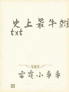 史上最牛杂货铺txt