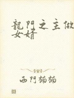 龙门之主做上门女婿