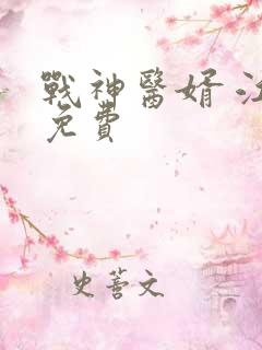 战神医婿 江辰免费