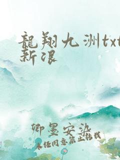 龙翔九洲txt新浪