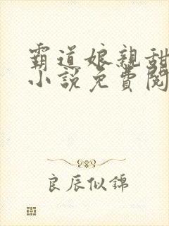 霸道娘亲甜又撩小说免费阅读