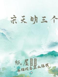 宋天明三个婆娘