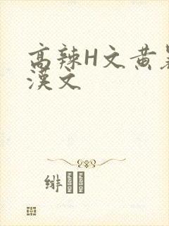 高辣H文黄暴糙汉文