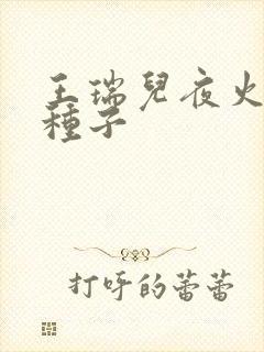王瑞儿夜火全套种子