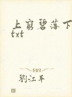 上穷碧落下黄泉txt