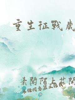 重生征战岁月
