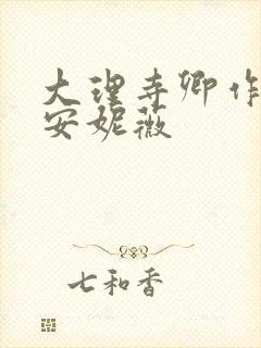 大理寺卿作者:安妮薇