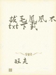 拔毛凤凰不如鸡txt下载