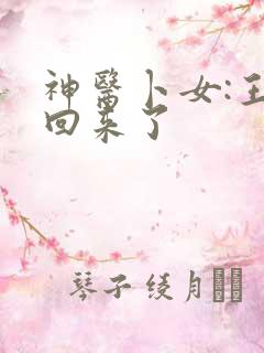 神医卜女:王妃回来了