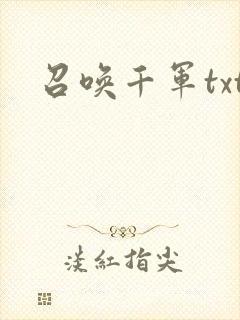 召唤千军txt