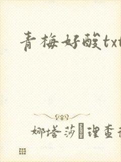 青梅好酸txt
