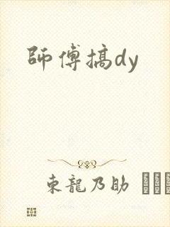师傅搞dy