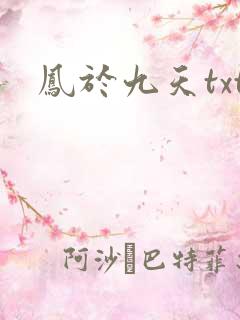 凤于九天txt