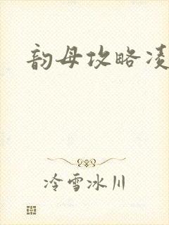 韵母攻略凌小东