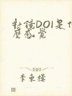 对镜DOI是什么感觉