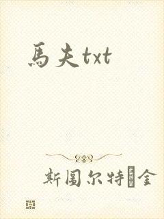马夫txt