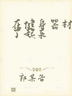 在健身器材上做了起来