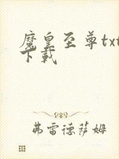魔皇至尊txt下载