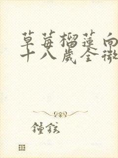 草莓榴莲向日葵十八岁全微糖