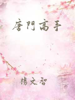 唐门高手