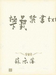 极品禁书txt下载