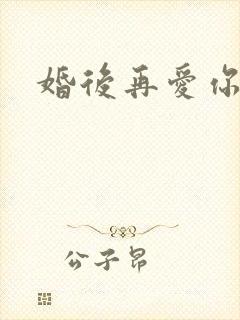 婚后再爱你