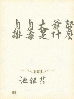 月月大爷帮你排排毒是什么书名