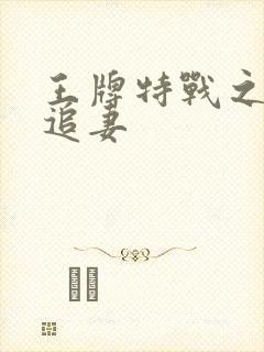 王牌特战之军少追妻