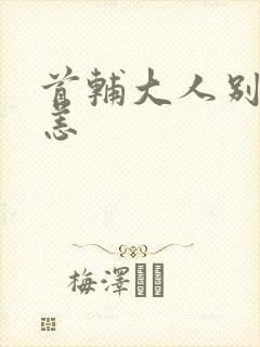 首辅大人别来无恙