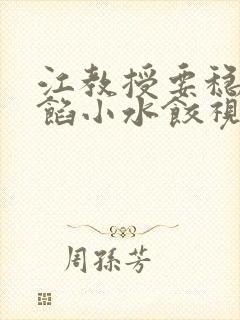 江教授要稳住肉馅小水饺视频