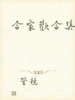 合家欢合集