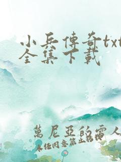 小兵传奇txt全集下载
