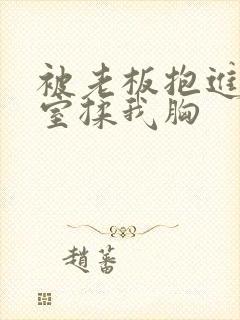 被老板抱进办公室揉我胸