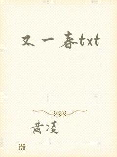 又一春txt