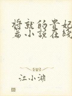 将就的贵妃重生篇小说在线阅读