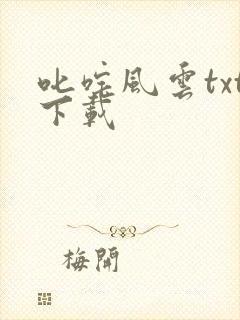 叱咤风云txt下载