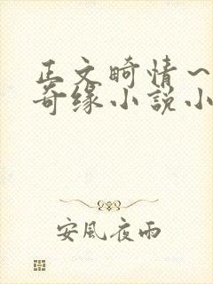 正文畸情～内裤奇缘小说小茹