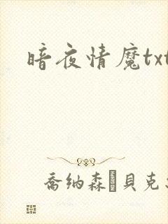暗夜情魔txt