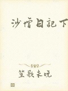 沙僧日记下载