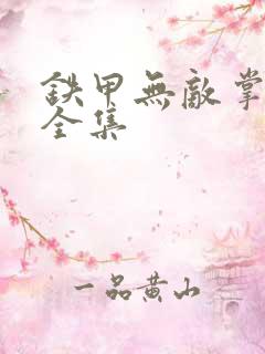 铁甲无敌掌门人全集