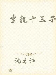 云龙十三子