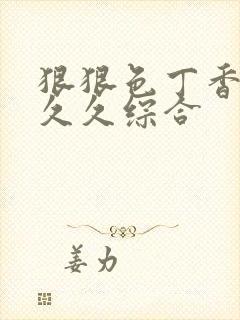 狠狠色丁香婷婷久久综合