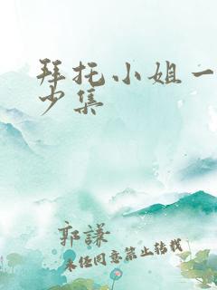 拜托小姐一共多少集