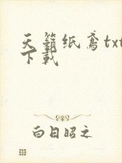 天籁纸鸢txt下载