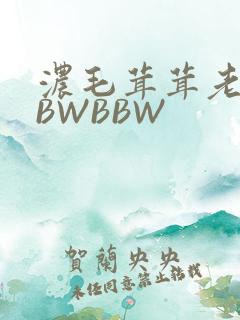 浓毛茸茸老太BBWBBW