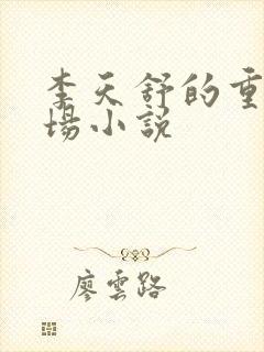 李天舒的重生官场小说