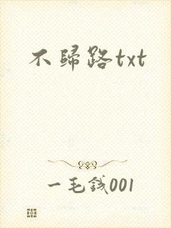 不归路txt