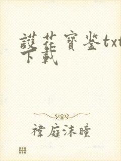 护花宝鉴txt下载