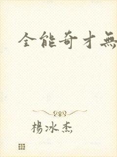 全能奇才无弹窗