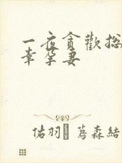 一夜贪欢总裁的幸孕妻